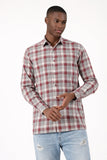 Crimson Grid Classic Shirt