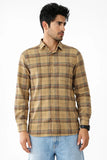 Beige elegance for the modern Shirt Slim Fit
