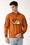 Wild Escape Collar Full Sleeve Adventure Tee